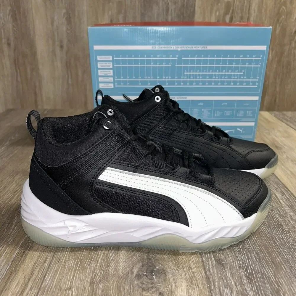 NEW Puma 374899-01 Rebound Future Evo US Size 7.5 Mens Black Sneakers Shoe-
